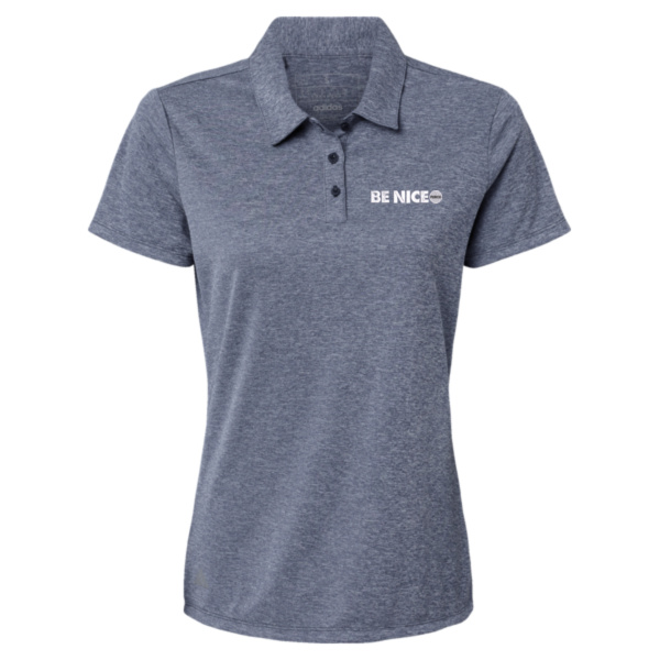 Women's Heathered Polo Thumbnail