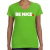 Women's V-Neck Fine Jersey Tee Thumbnail