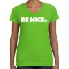 Women's V-Neck Fine Jersey Tee Thumbnail