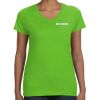 Women's V-Neck Fine Jersey Tee Thumbnail